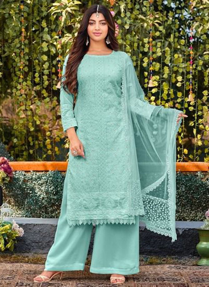 Celebration Colour Edition Mrudangi Wholesale Plazzo Suits Catalog