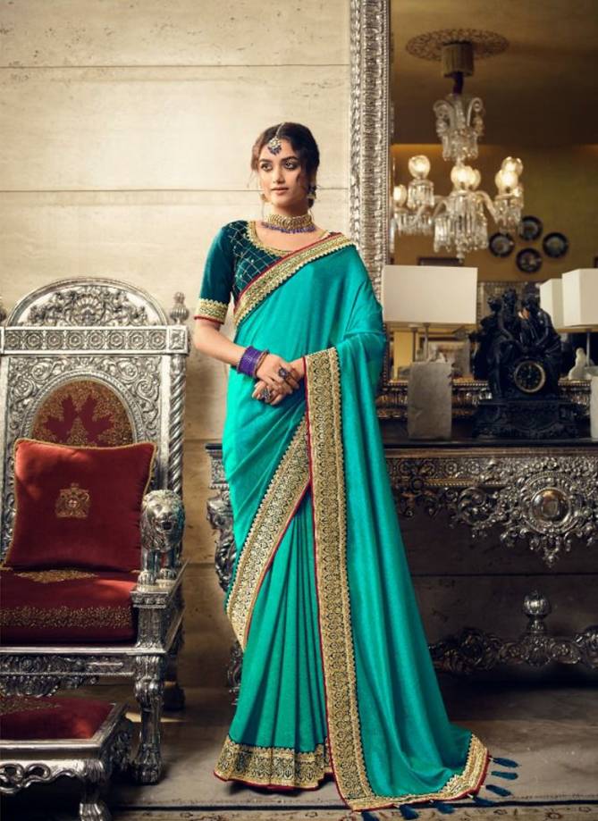 Evergreens By Kavira 3401 To 3410 Wedding Sarees Catalog