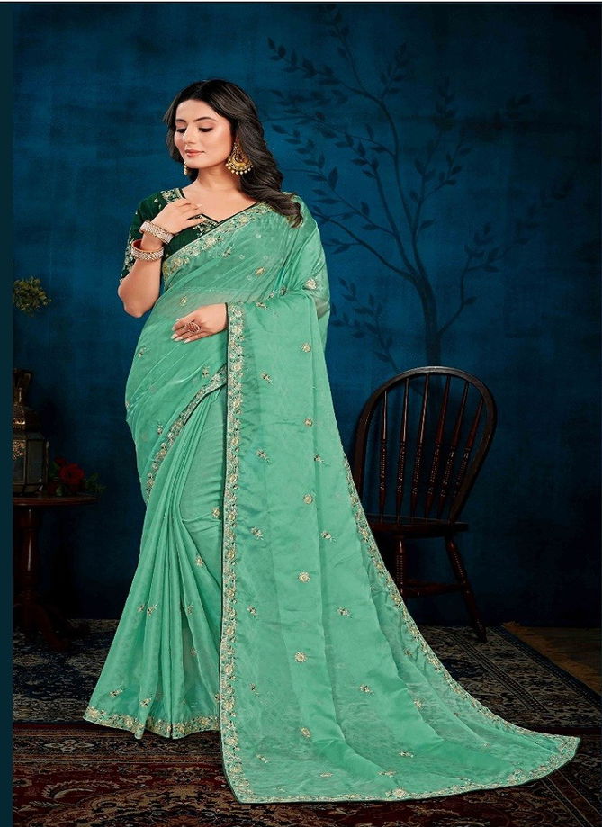 Kaira By Pal Fashion Silk Party Wear Designer Saree Catalog