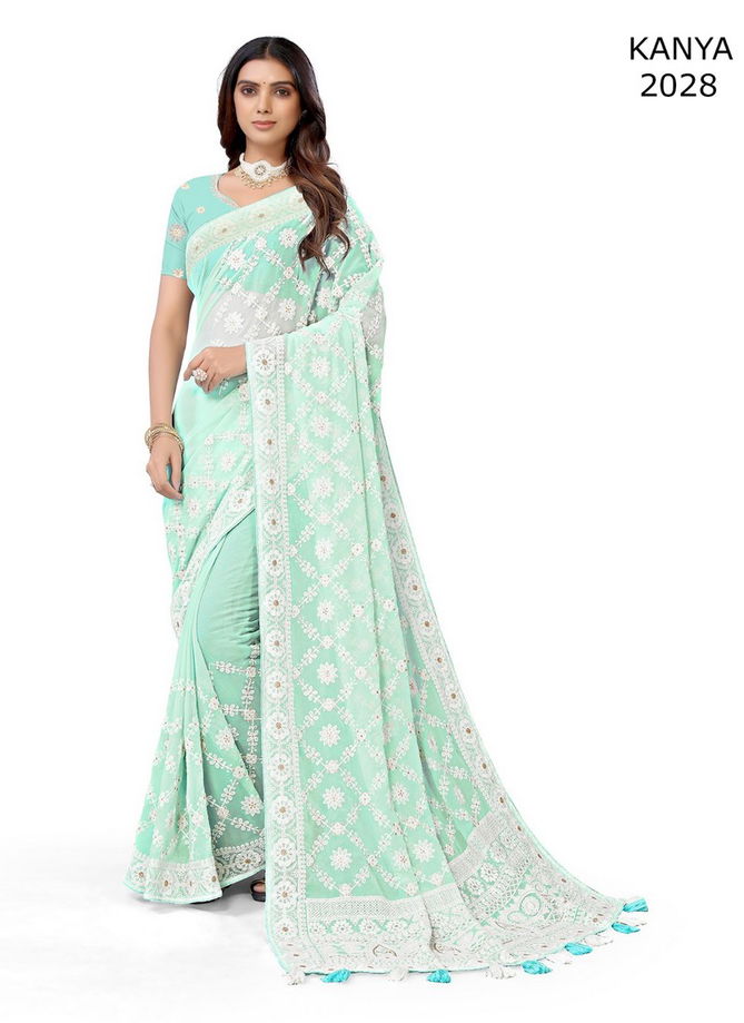 Kanya By Fashion Lab Georgette Saree Catalog