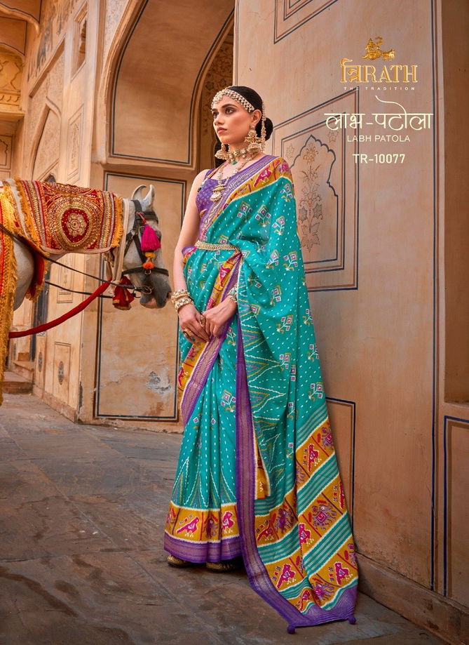 Labh Patola By Tripath Printed Saree Catalog