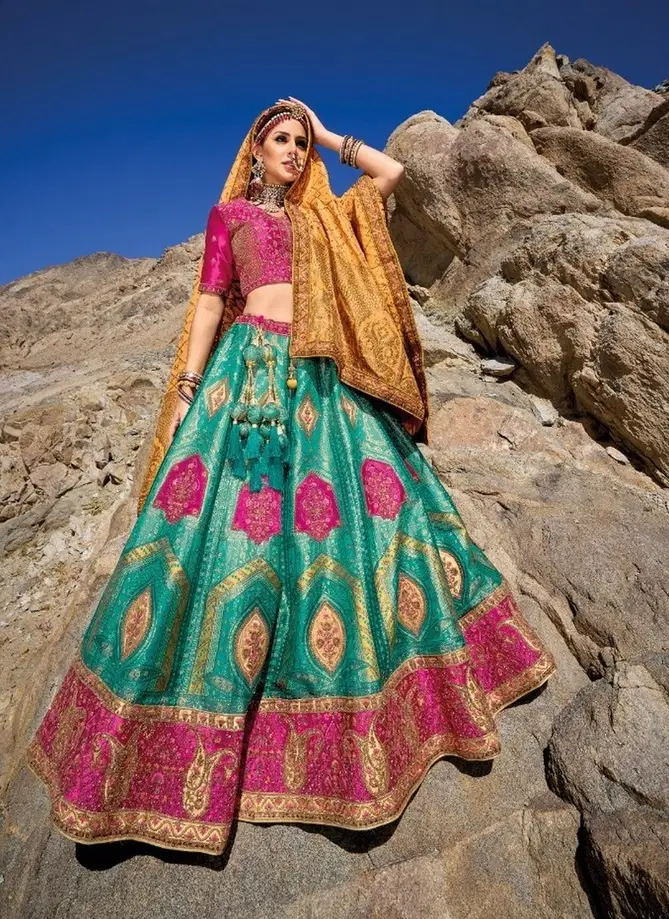 Ladakh By MN 7201 To 7207 Wholesale Bridal Lehenga Choli Manufacturers