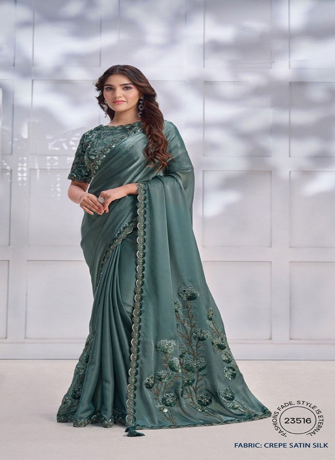 Majestica 23500 By Mahotsav Party Wear Saree Best Wholesale Shop In Surat