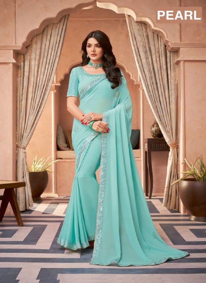 Pearl By TFH Designer Saree Catalog