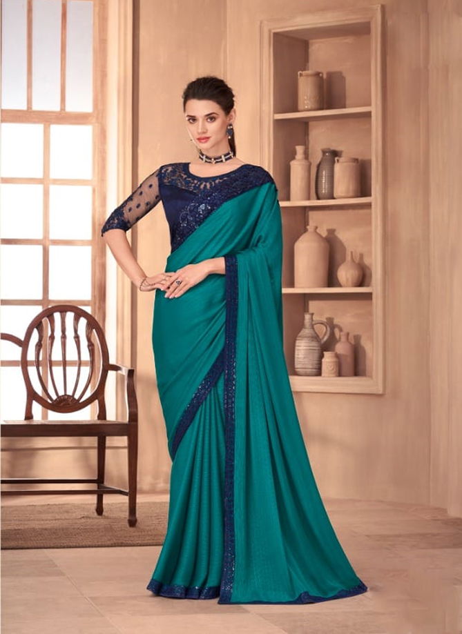 Sandalwood By TFH Party Wear Sarees Catalog