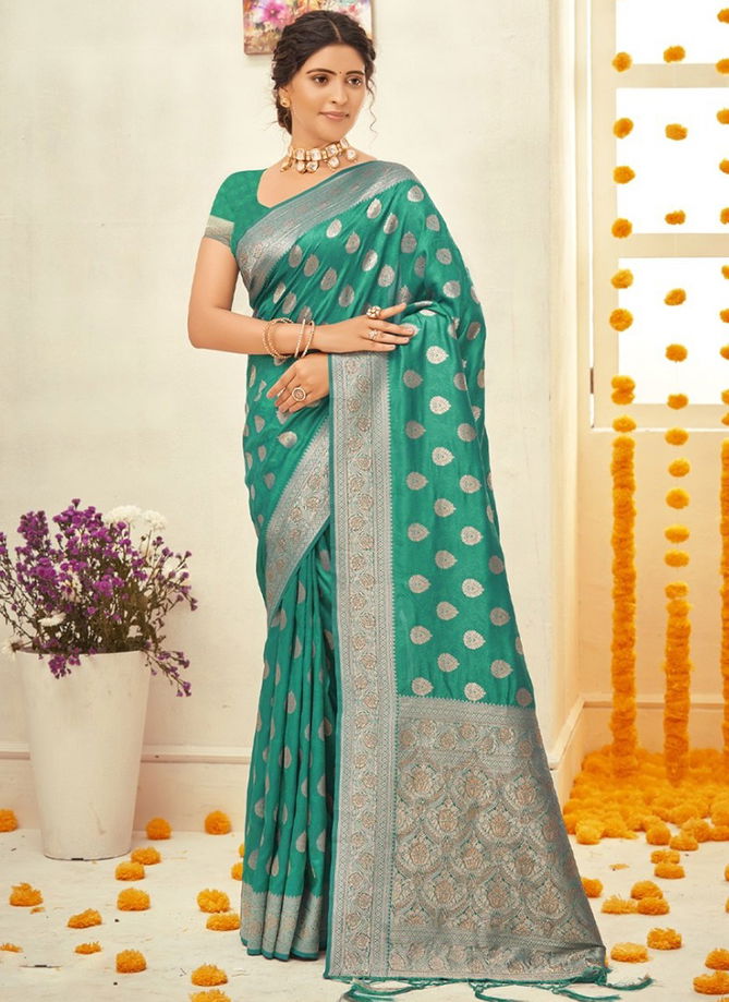 Sangam Ethnic Wear Wholesale Silk Sarees Catalog