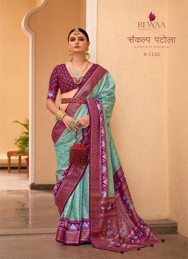 Sankalp Patola By Rewaa Silk Designer Saree Catalog