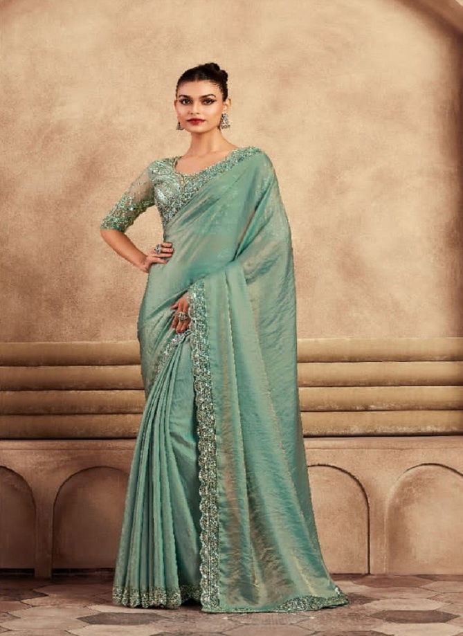 Sarvaratna By TFH Heavy Designer Party Wear Saree Wholesale In Delhi