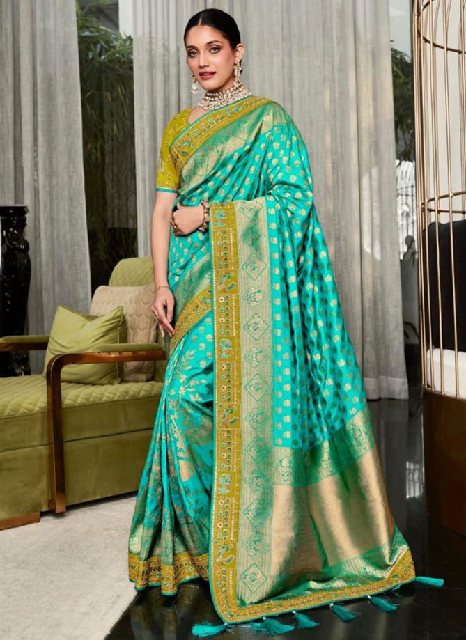 Anaara Wholesale Wedding Wear Sarees Catalog