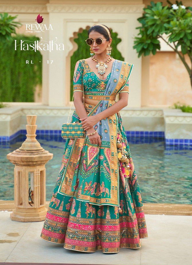 Hastkatha By Rewaa Designer Lehenga Choli Catalog