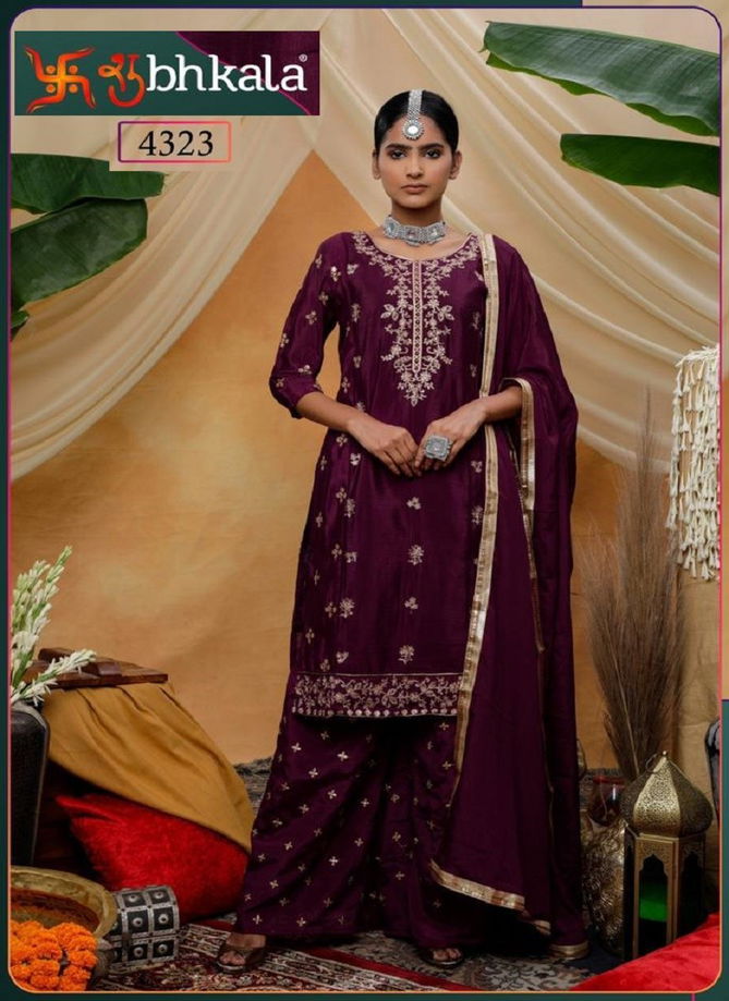 Shubhkala Flory Vol 8 Latest Designer Fastive Wear Zari With Sequence Embroidered Suit Collection 