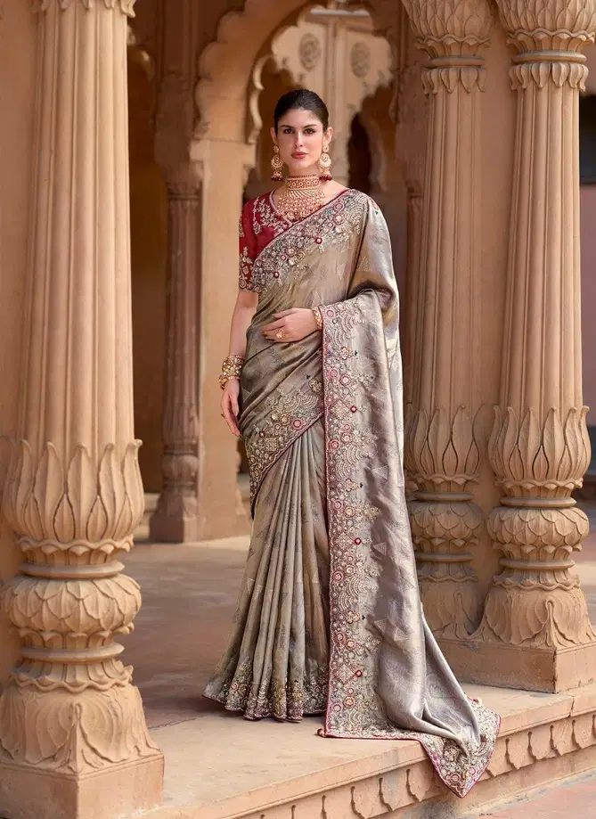 Mugda By Meeva Silk Organza Saree Exporters In India