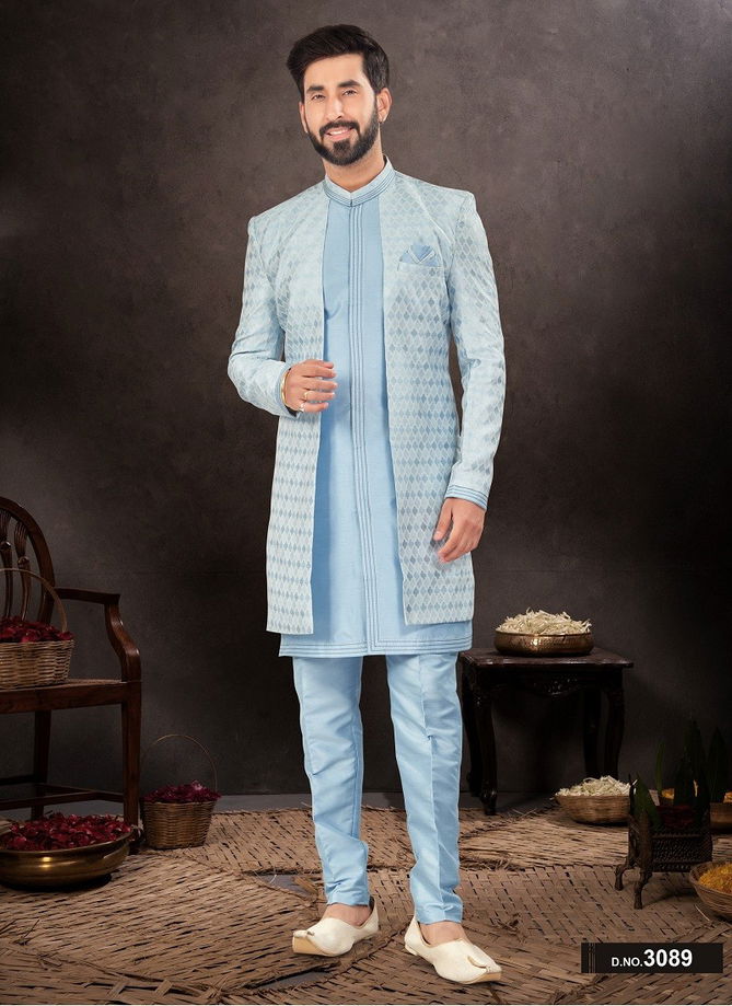 GS Fashion Party Wear Mens Designer Indo Western Wholesale Clothing Distributors In India