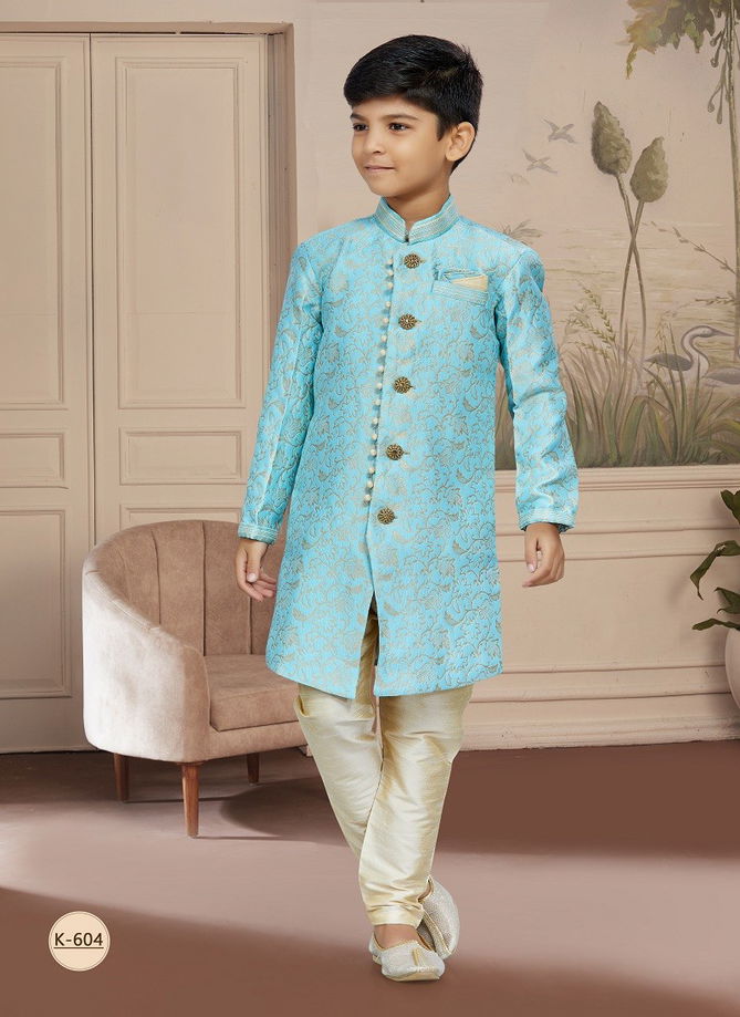 Kids Vol 4 Boys Wear Kurta Pajama And Indo Western Catalog