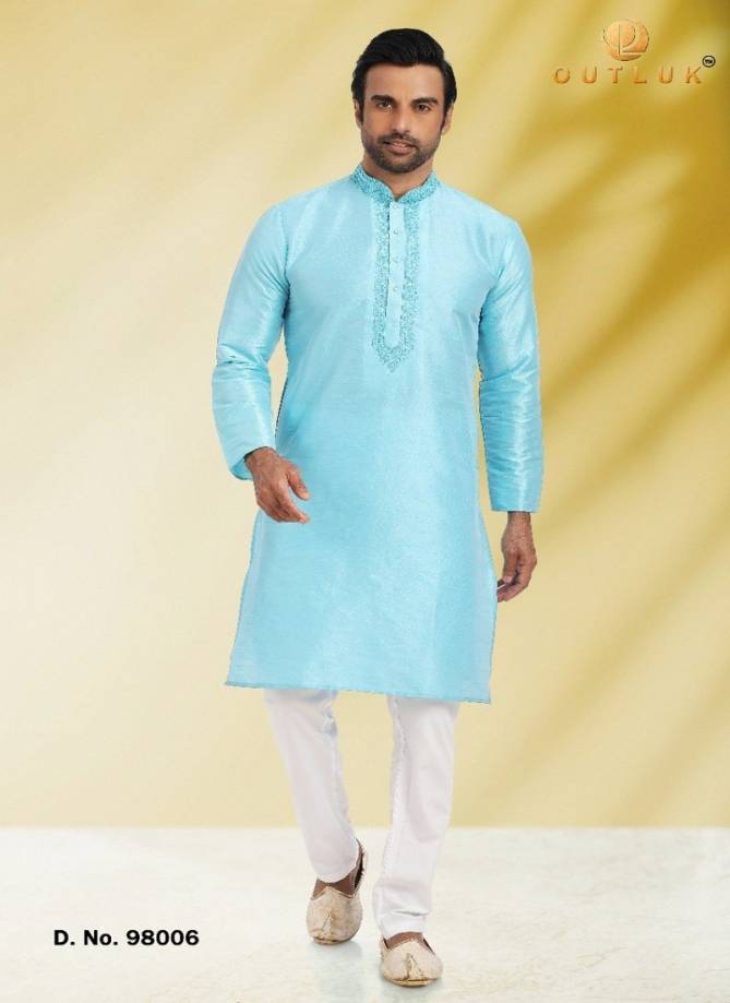 Outluk Vol 98 Festive Wear Wholesale Kurta With Pant Collection