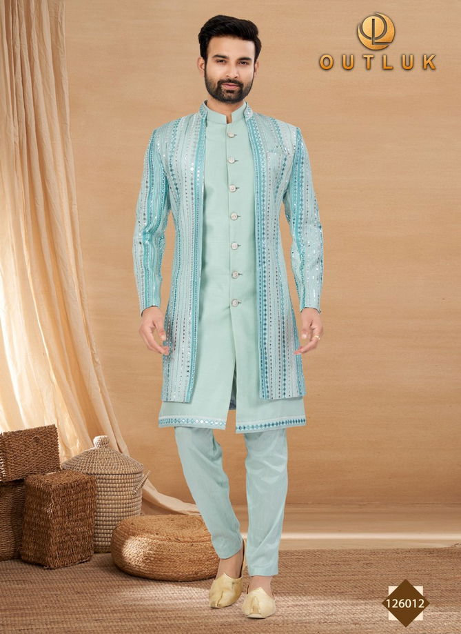 Outluk Vol 126 Mens Indo Western and Sherwani Catalog