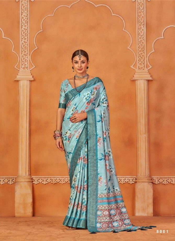 Sakhi By Pankh Silk Printed Designer Saree Catalog