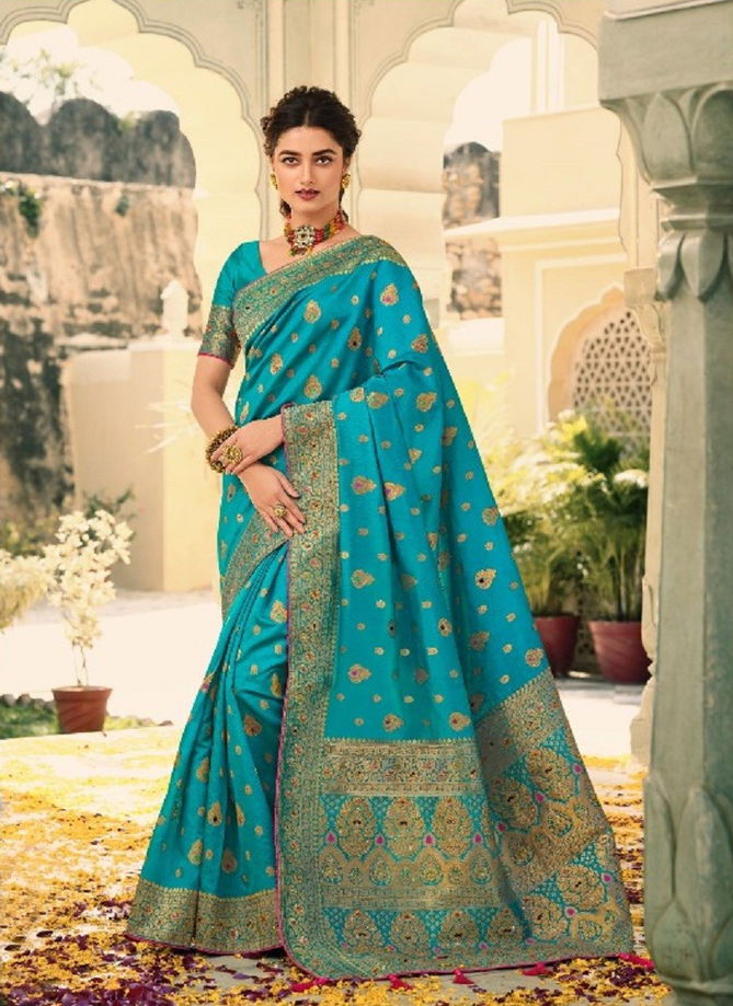 Swarovski Silk By Pankh Designer Silk Saree Catalog