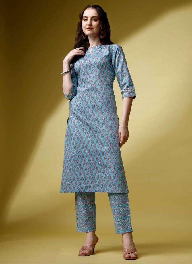 Raisin Magic Rayon Daily Wear Designer Kurti With Bottom Catalog