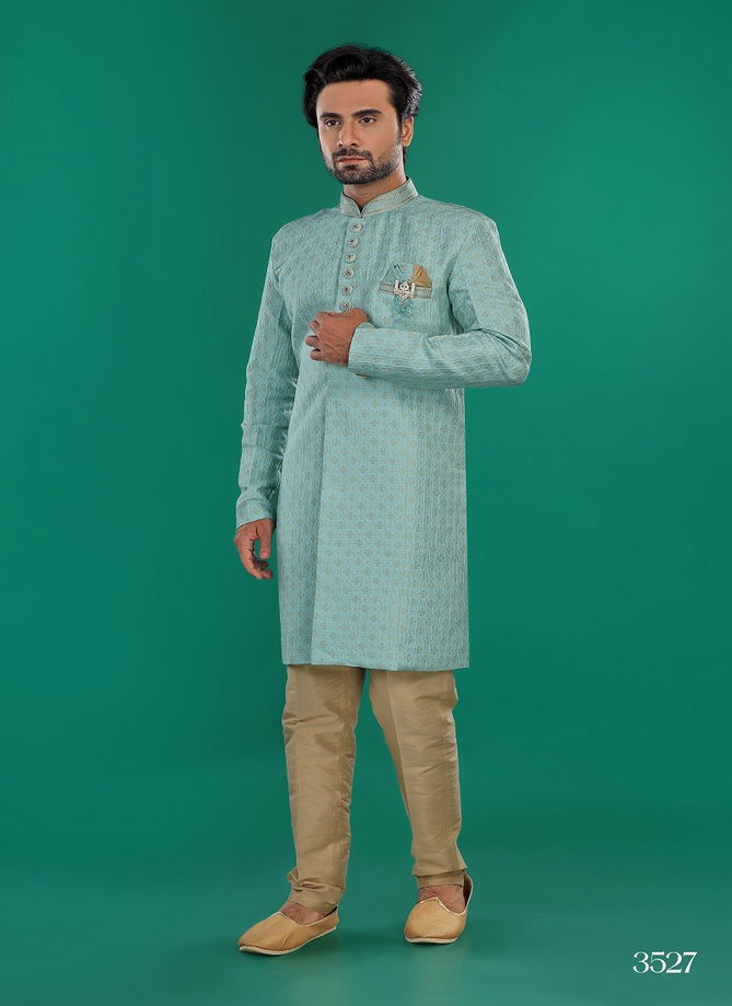 1646 2 Function Wear Mens Indo Western Surat Wholesale Market