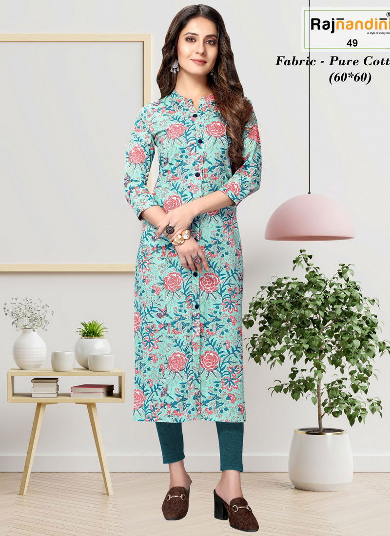 Delsy By Rajnandini Designer Kurti Catalog