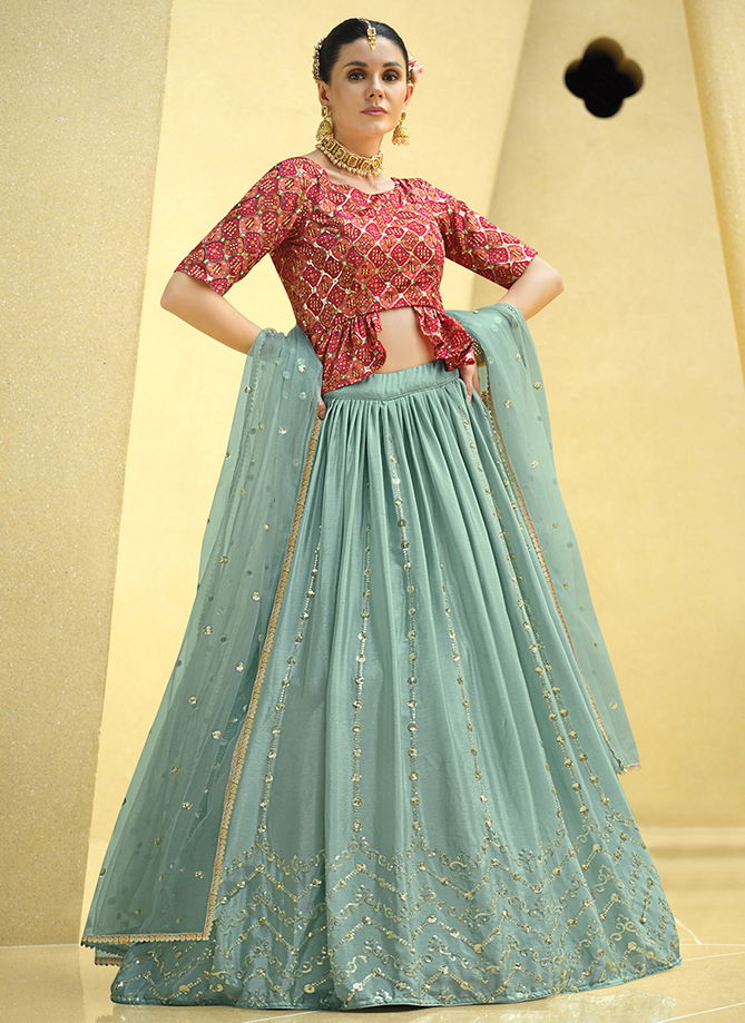 Girly Vol 23 By Khushboo Indowestern Lehenga Catalog