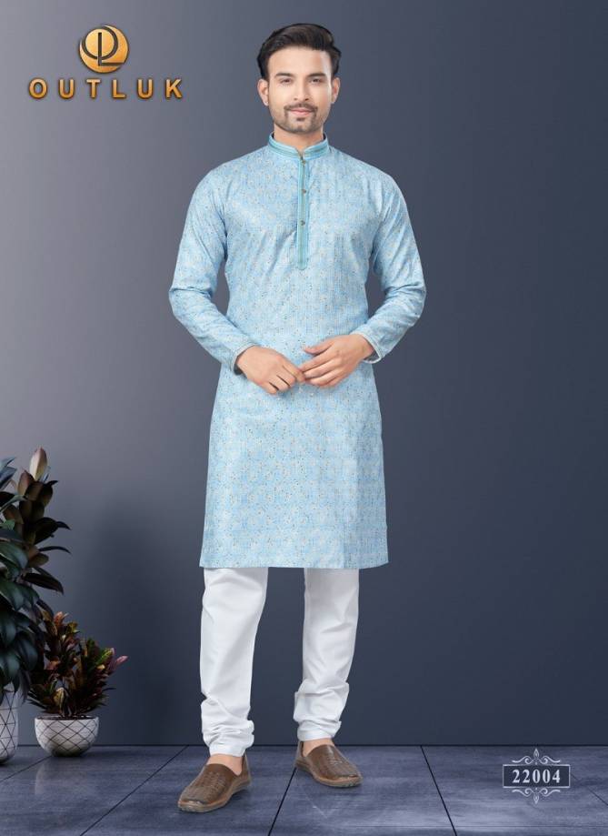 Outluk Wedding Collection Vol 22 Mens Kurta Pajama Suppliers In India