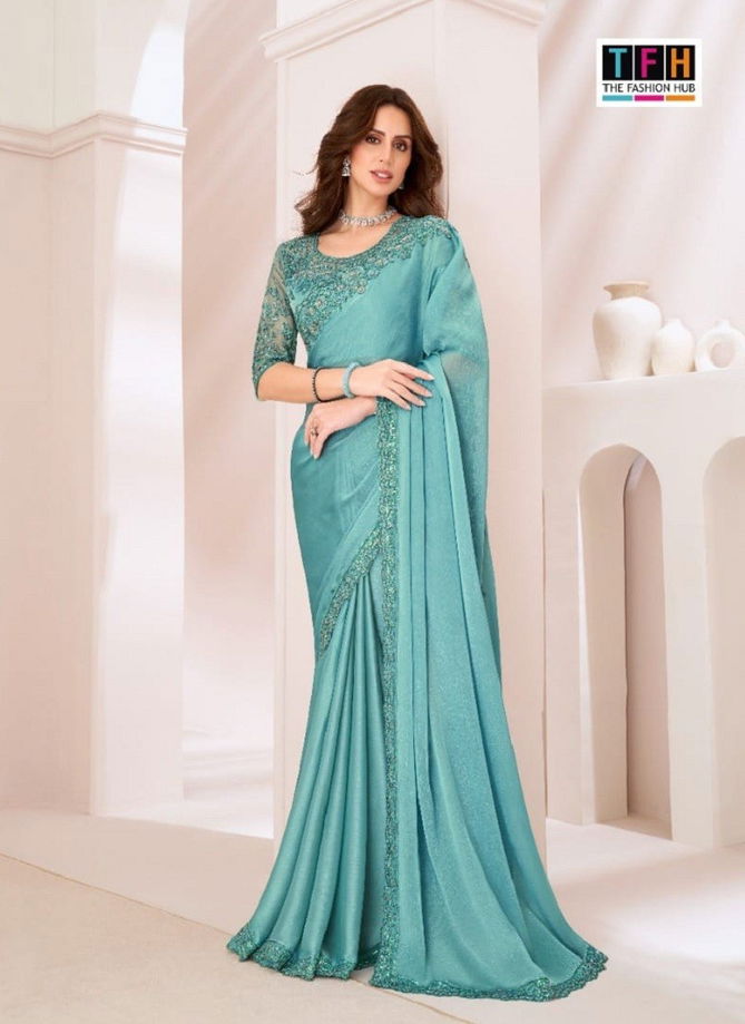 Sandalwood Vol 13 By TFH Designer Party Wear Saree Suppliers