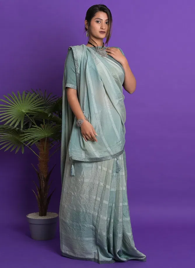 Spray Chinon Fancy Wholesale Designer Sarees