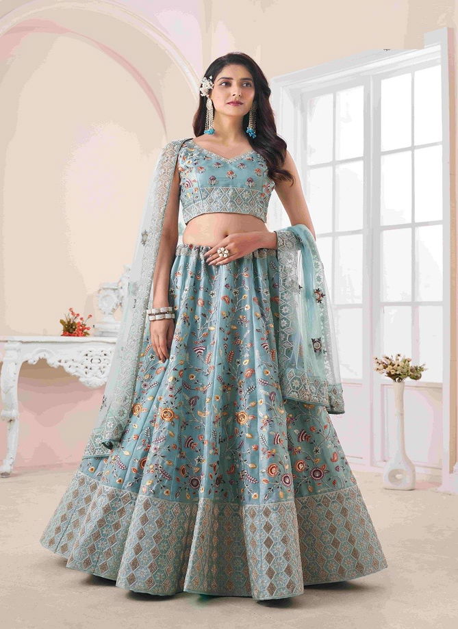 Arya Designs Volume 47 Party Wear Lehenga Choli Catalog