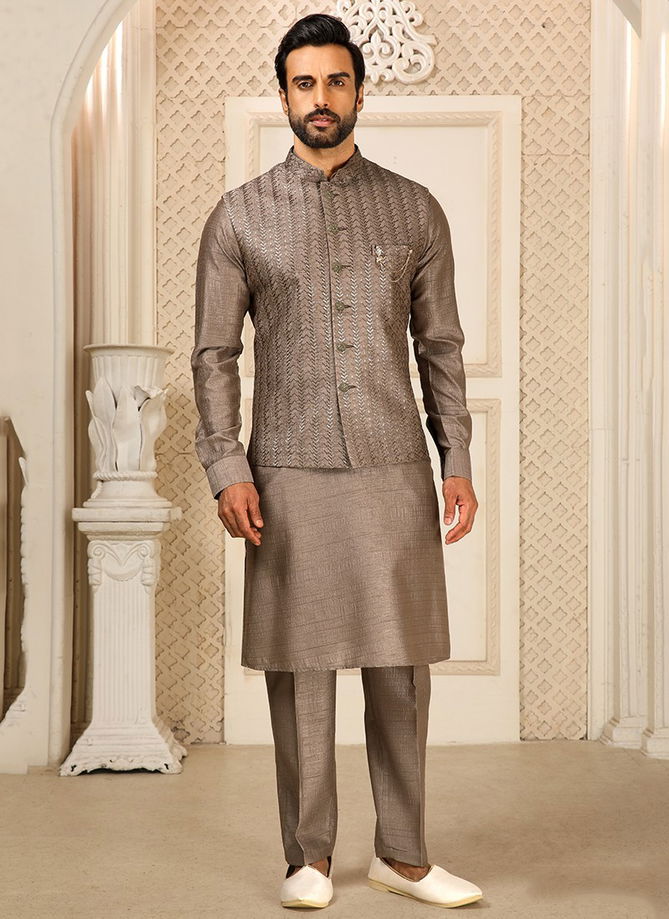 Festival Wear Wholesale Kurta Pajama With Jacket Collection