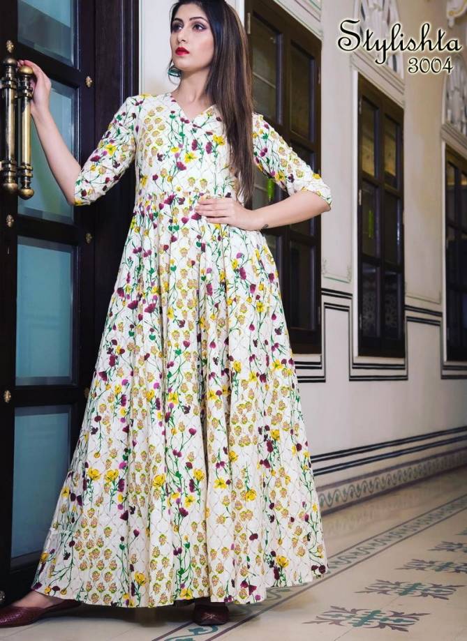 Stylishta Vol 1 Pure Maslin with Digital Print Designer and Party Wear Kurtis Collections