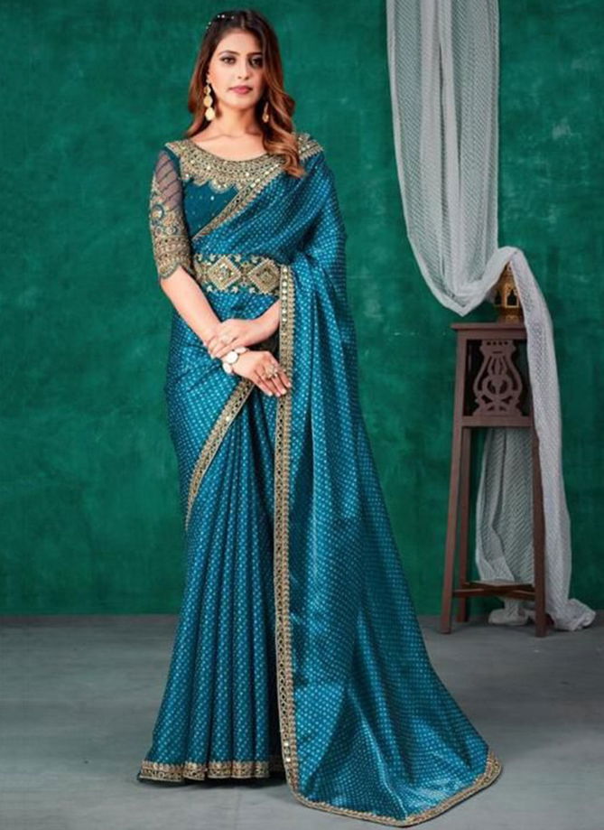 490 Colours Designer Wholesale Silk Sarees Catalog