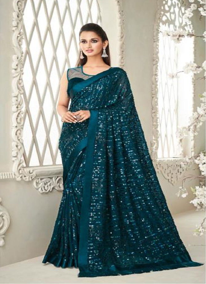 Crystal Vol 2 By TFH Party Wear Saree Catalog