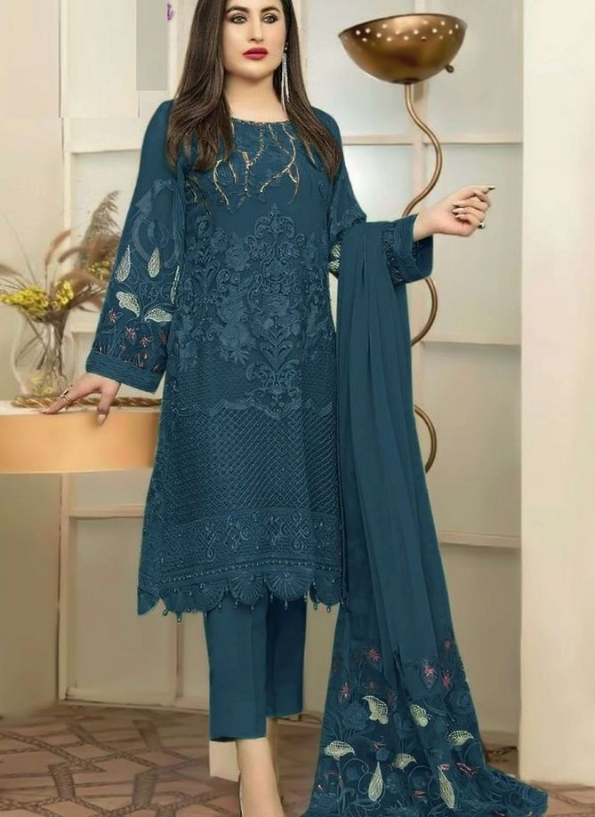 Ds 168 Colours By Dinsaa Suit Georgette Salwar Suit Catalog