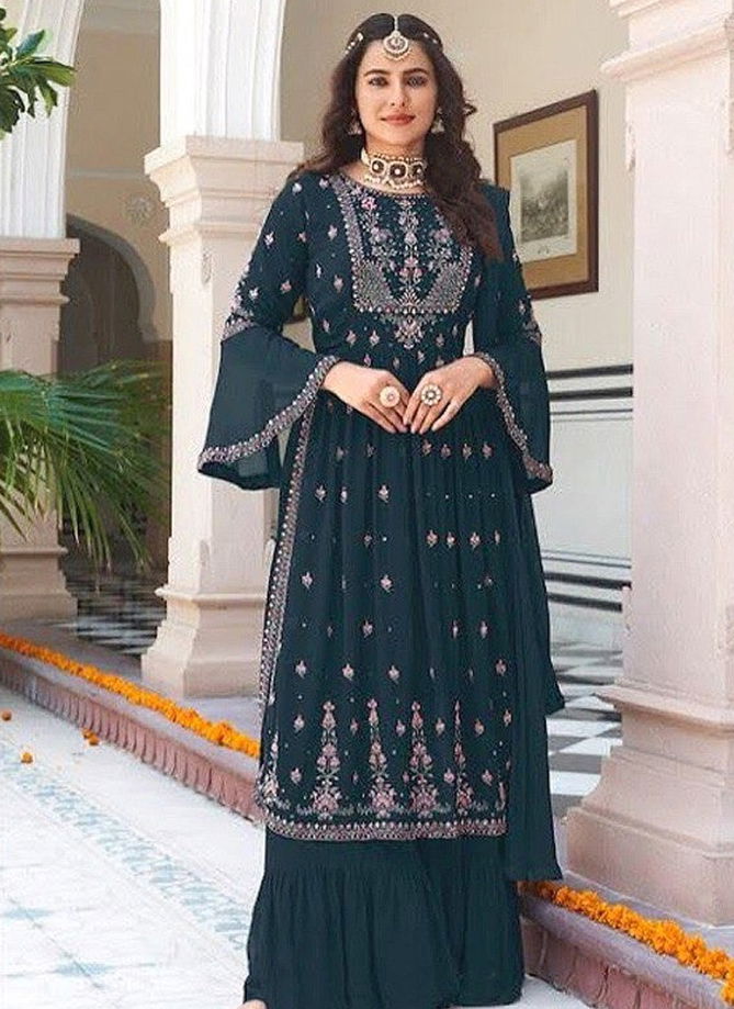 Eba 1479 A To 1479 D Georgette Suits Catalog