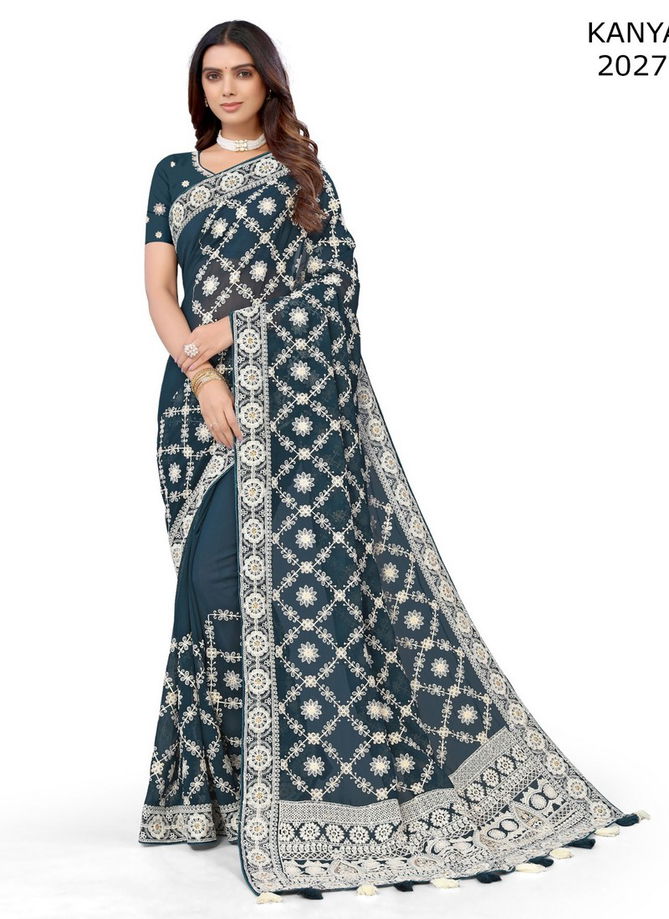 Kanya By Fashion Lab Georgette Saree Catalog