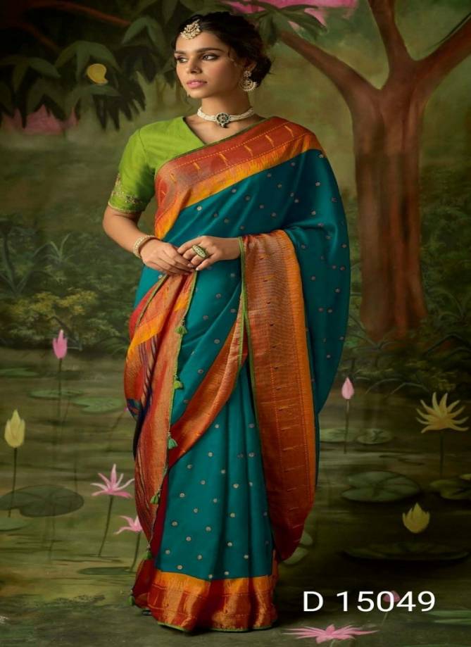 Meera Vol 3 By Kimora Soft Brasso Silk Designer Saree Wholesale Online