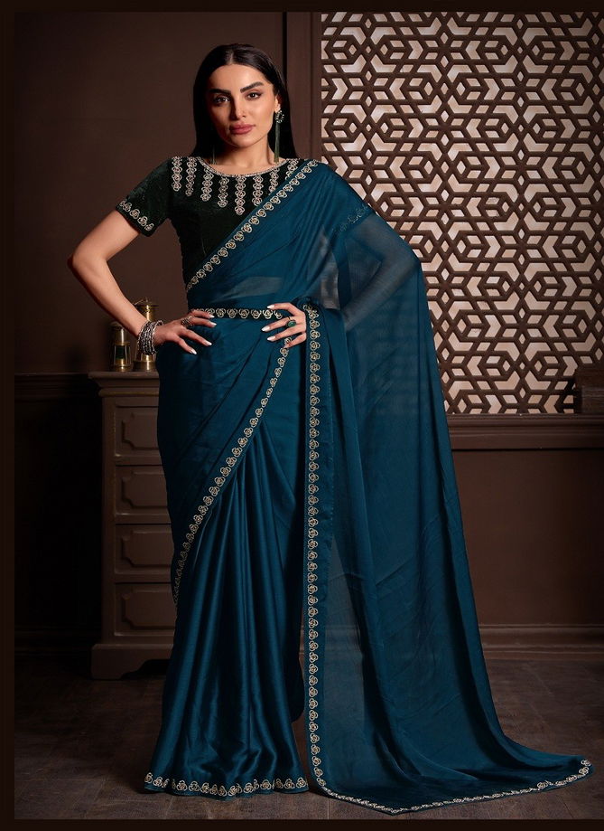 Rajpari By Nari Fashion Party Wear Saree Catalog