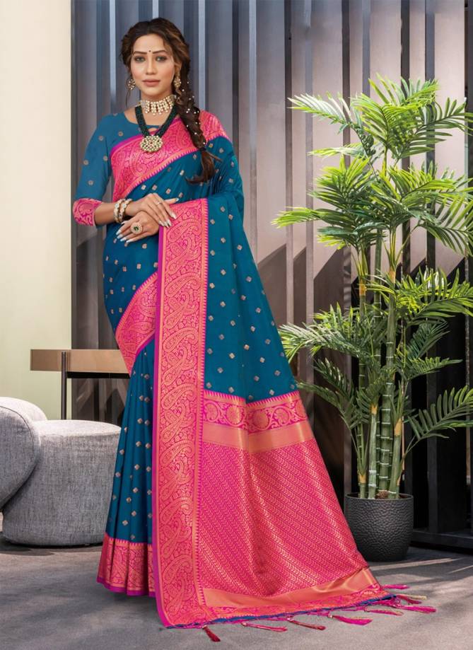 Silk N Silk By Sangam 14001 To 14006 Designer Saree Catalog