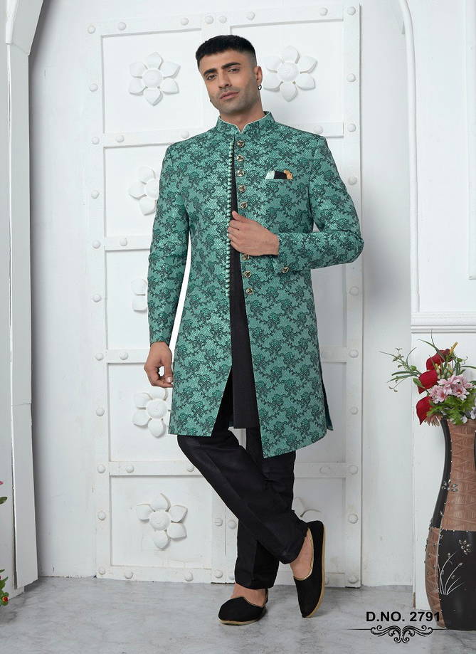 Function Wear Indo Western Mens Jacket Set Wholesale Shop In Surat