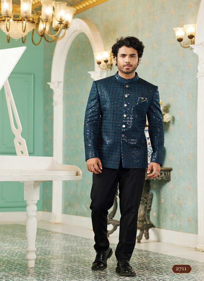 Party Wear Mens Designer Jodhpuri Suit Wholesale Clothing Distributors In India 