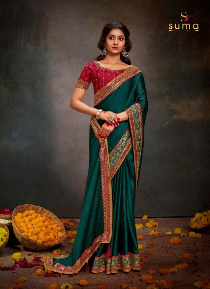 Silk Sanchi By Suma Designer Occasion Wear Saree Wholesale Shop In Surat