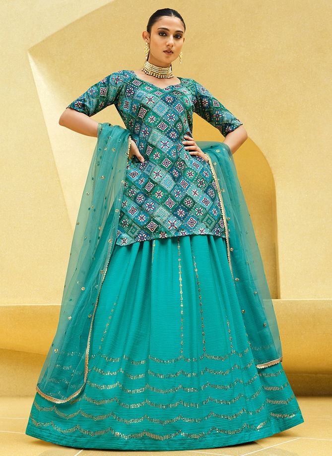 Girly Vol 23 By Khushboo Indowestern Lehenga Catalog