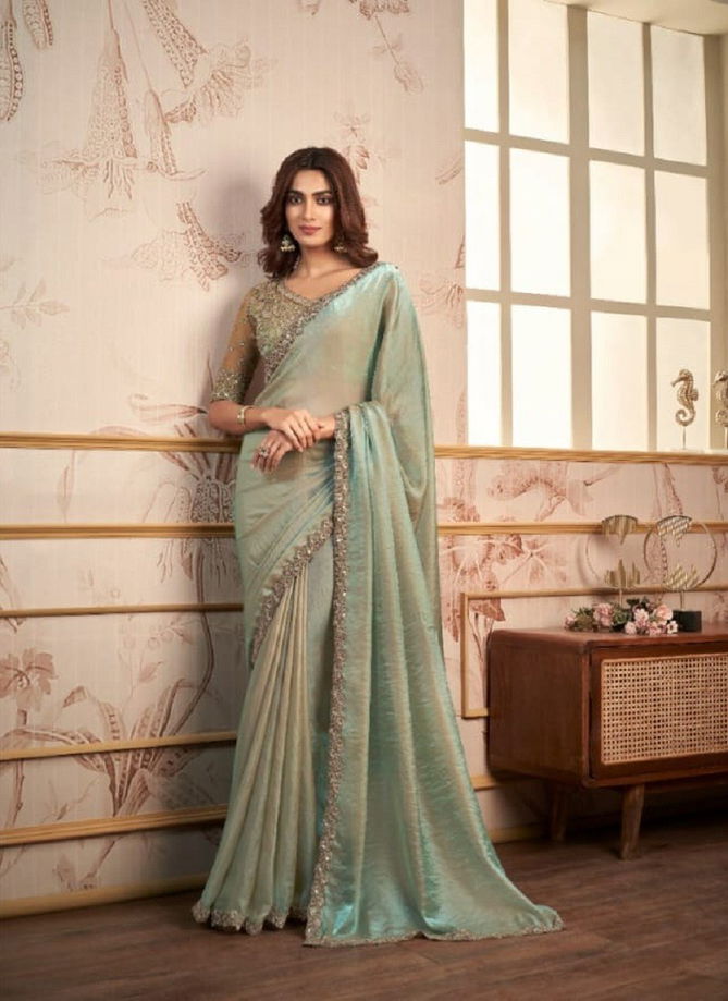 Kaina By Anmol Satin Organza Designer Saree Catalog