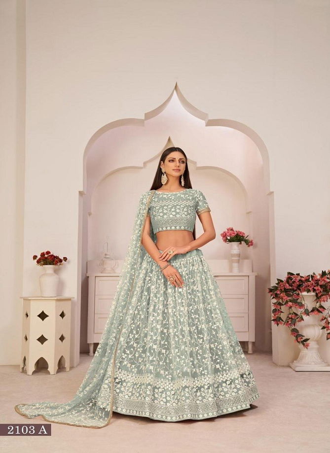 Kelaya 2101 To 2101C By Narayani Fancy Designer Lehenga Orders In India