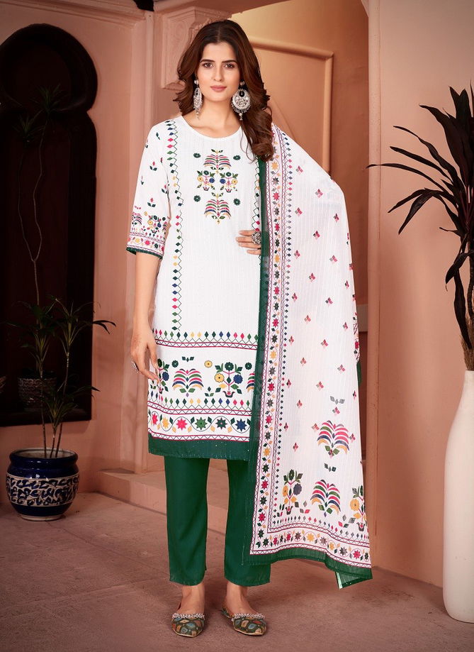 VT Designer Kurti With Bottom Dupatta Wholesale Clothing Distributors in India