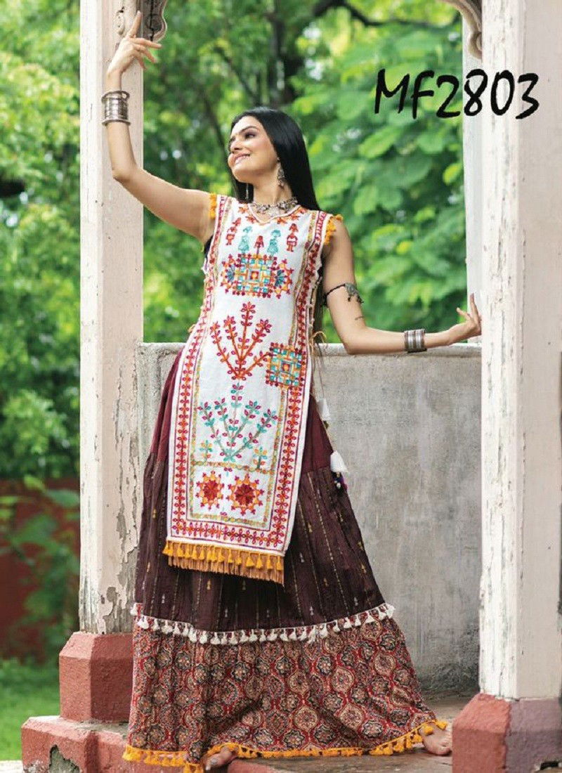 MF Mesmora Atrangi Navaratri Special Kurti With Bottom Manufacturers