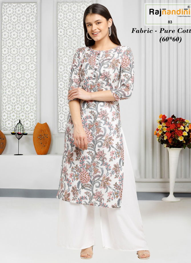 Gauri By Rajnandini Printed Kurti Catalog