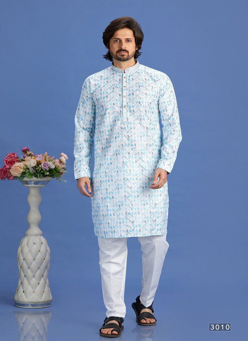 Party Mens Wear Pintux Stright Kurta Pajama Wholesale Online